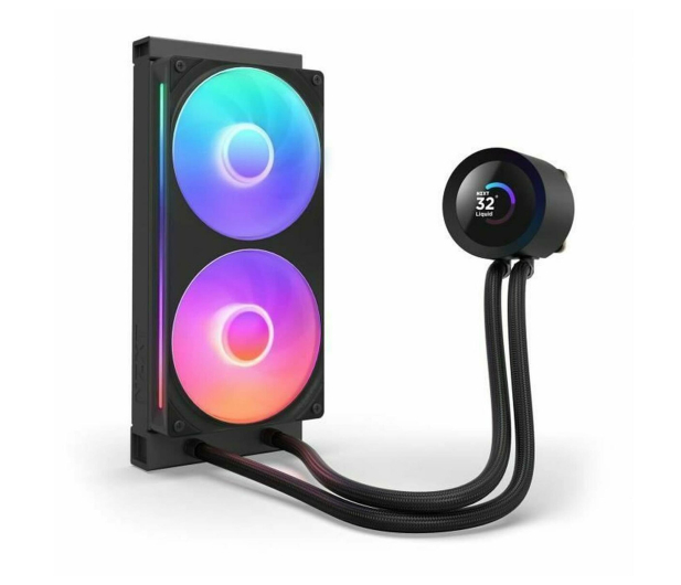 NZXT Kraken Plus 240 RGB 2x120mm RL-KR240-B2 - 1417124 - zdjęcie 2